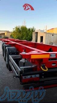 تریلی کانتینر بر سه محور 