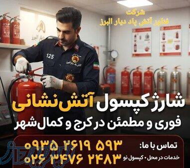 کپسول‌های آتش‌نشانی‌تون چک کردین؟ تاریخش نگذشته؟ 