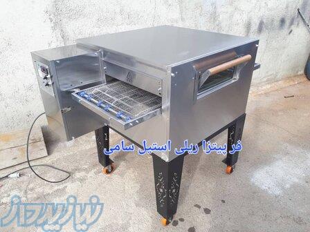عرضه کننده فر ریلی پیتزا استیل صنعتی 