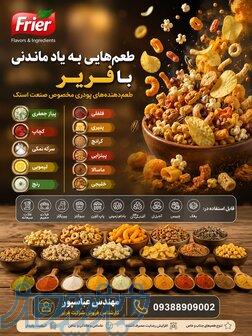 فروش عمده طعم دهنده پودری پنیری فریر با بهترین کیفیت 