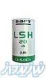 باتری لیتیومی Saft مدل LSH 20 سایز D ولتاژ 3 6V ظرفیت 13000 میلی آمپر ساعت 