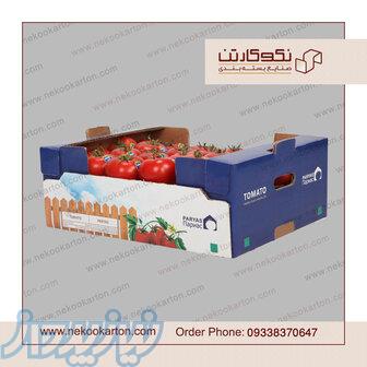 کارتن گوجه صادراتی ، لیبل گوجه 