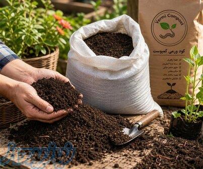 کود ارگانیک سوپر پی ال اس ورمی کمپوست 