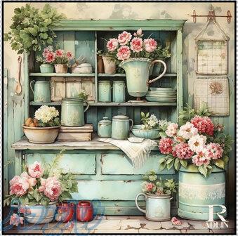 دستمال اشپزخانه رادلین سایز 30*30 
