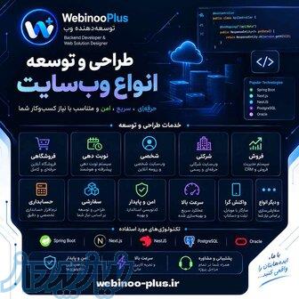 طراحی اختصاصی وب سایت، نرم افزار حسابداری و فروش 