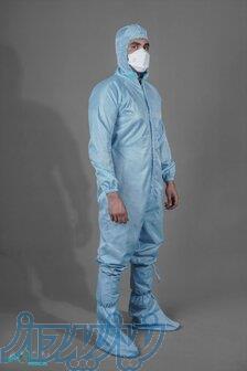 لباس آنتی استاتیک یکسره سرهمی کاورال 