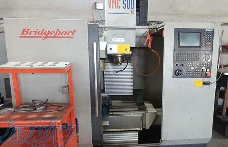 دو عدد دستگاه فرز CNC سه و چهار محور 