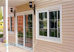 توليدوفروش درب وپنجره u p v c و نماي سايدينگ