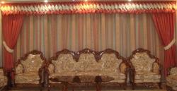 پرده سالن پذیرایی مد روز  - تهران