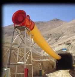 ونتیلاتور معدنی (جت فن  - سمنان