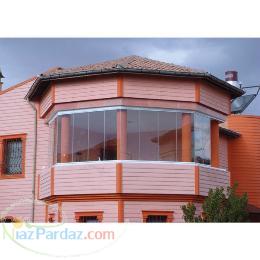 بالکن شیشه ای شیشه بالکن آنا