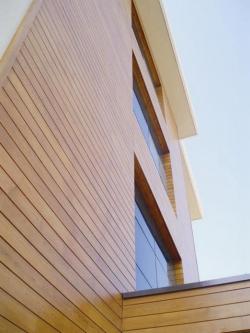 چوب کاملا طبیعی برای داخل و خارج ساختمان