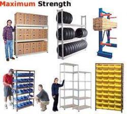 طراحی و اجرای قفسه بندی انبار  کمد ریلی  - تهران