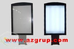 ( تهیه و ارسال انواع بیلبورد - راکت ( ویترین