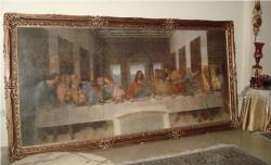 تابلوی پازل 13200تایی قاب شده شام آخر  - تهران