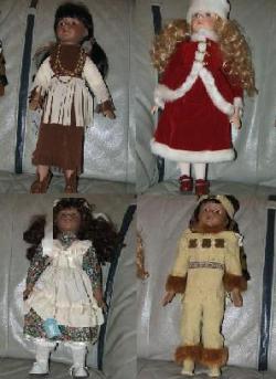 4عدد عروسک انگلیسی قدیمی که نو ماند فروش  - تهران