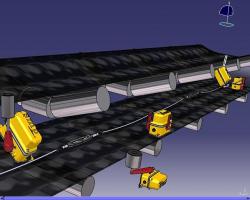 کلید های اضطراری نوار نقاله s m p  - اصفهان
