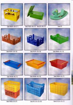 انواع جعبه و سبد پلاستیکی جهت بسته بندی