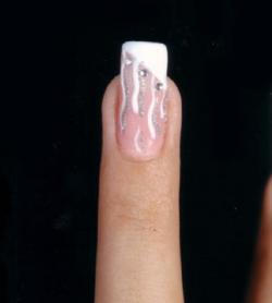 کاشت ناخن (پودر و ژل) با مواد opi