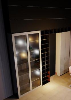 کمد و ویترین های خانگی  اداری و فروشگاهی  - تهران