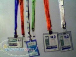 جای کارت شناسایی آویز گیره دار چاپی