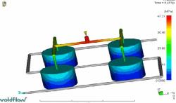 انجام پروژه تزریق پلاستیک mold flow