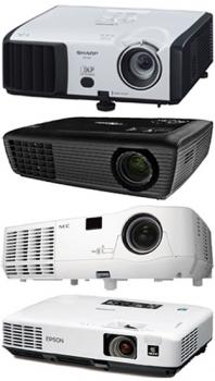 فروش ویدئو پروژکتور  پرده نمایش  پایه  کابل