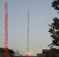 دکلهای مخابراتی خودایستا  منوپل  پل  مهاری