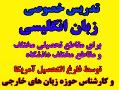 تدریس خصوصی زبان انگلیسی برای مقاطع