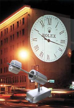 پروژکتور ساعت (ساعت نوری بزرگ