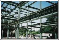 اسکلت ساختمان پیچ و مهره ای