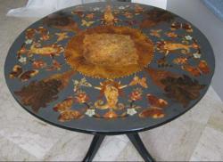 فروش میز معرق گل صدفی  بسیار زیبا