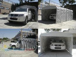 طراح و سازنده انواع پارکینگ سقف و سازه های چادری