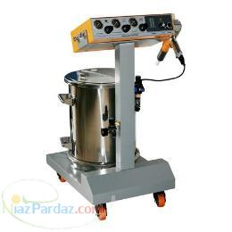 خط رنگ- دستگاه پاشش رنگ پودری الکترواستاتیک