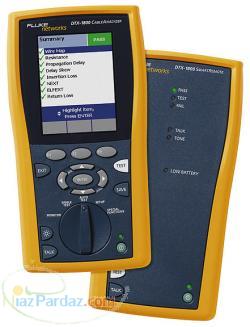 تست شبکه با فلوک Fluke DTX1800 و فیوژن