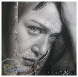 آموزش و سفارش فوق تخصصی طراحی چهره سیاه قلم