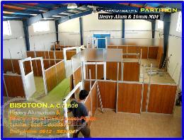 انواع پارتیشن ام دی اف و آلومینیوم هنر چوب بیستون
