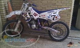 فروش موتور سنگین کراس yz 250cc معاوضه با کورس برگ