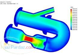 تحلیل تنش  تحلیل سیالاتی و آئرودینامیک