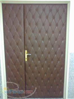 روكش چرمي دربهاي دفاتر و سالن هاي