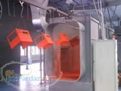 رنگ پودری (الکترواستاتیک)