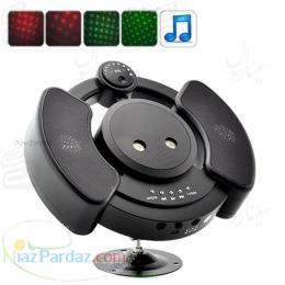 لیزر رقص نور با قابلیت پخش موسیقی و حافظه 2 گیگاب