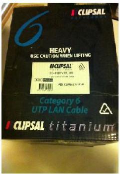 فروش کابل شبکه کلیپسال  - تهران