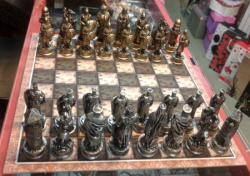 شطرنج فوق العاده زیبا از جنس پلی استر