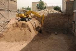 تخریب و خاکبرداری