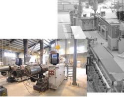 فروش خط کارکرده تولید پروفیل upvc درحدنو