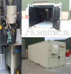 اتاق سندبلاست   سندبلاست روم   amintec  - تهران