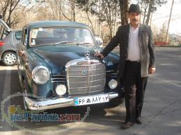 فروش بنز 180 دیزل مدل 1961