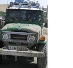 تویوتا لندکروز کالسکه ای  - تهران