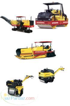 فروش ، تعمیر و تأمین قطعات انواع غلطک و آسفالت فینیشر در تهران